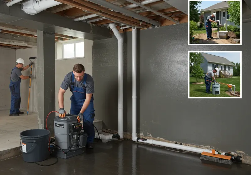 Basement Waterproofing and Flood Prevention process in Ewa Villages, HI